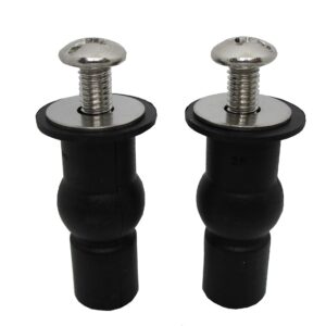 Toilet Seat Anchor Kit, 2 Pack fits Various Kohler, Toto, and Others