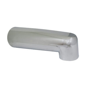 Polished Chrome 7" Tub Spout, 1/2" FIP Front End Connection