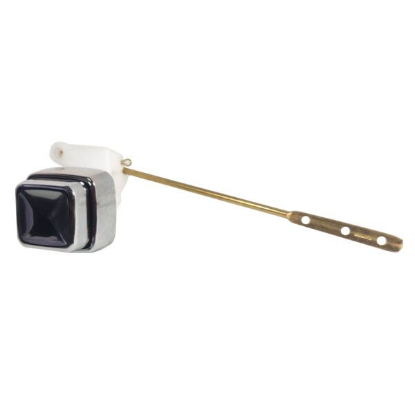 polished-chrome-front-push-button-actuator-w-lever-assembly