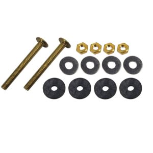 Close Coupled Bolt Set, Brass for Toilets