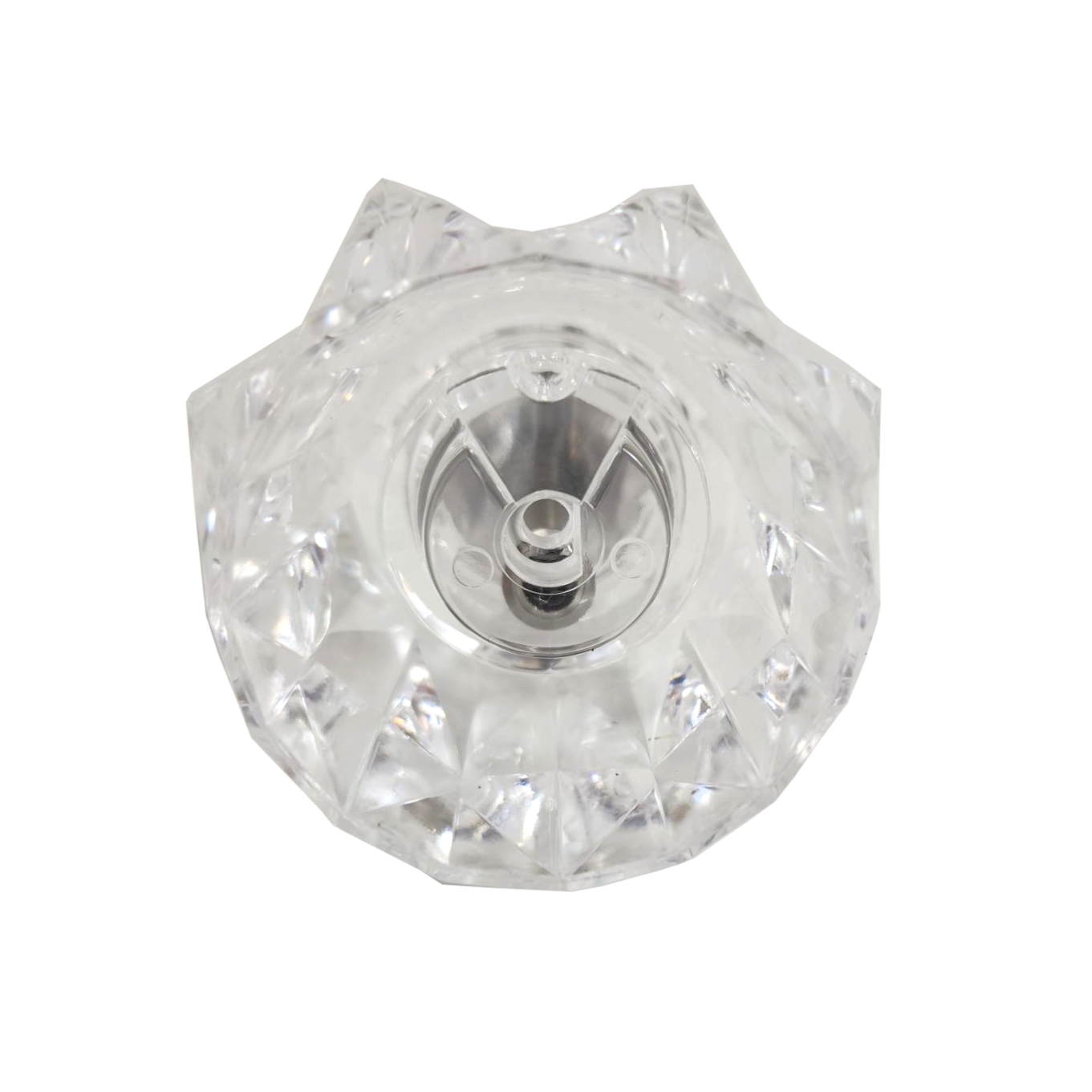 Acrylic Handles Hot & Cold to fit Delta Crystal Handles - Image 2