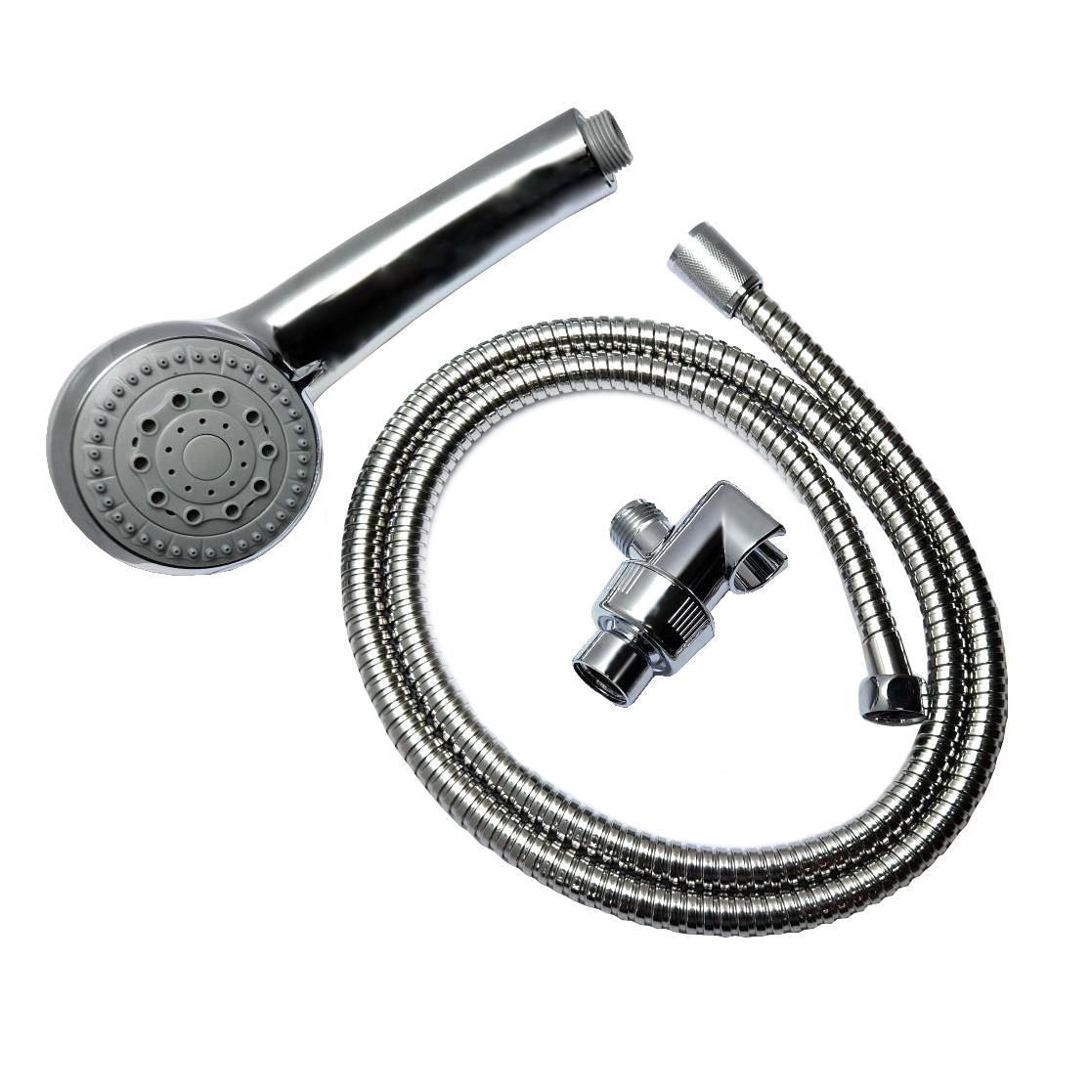 Handheld 5 Setting Adjustable Shower Sprayer Assembly in Polished Chrome - Image 2