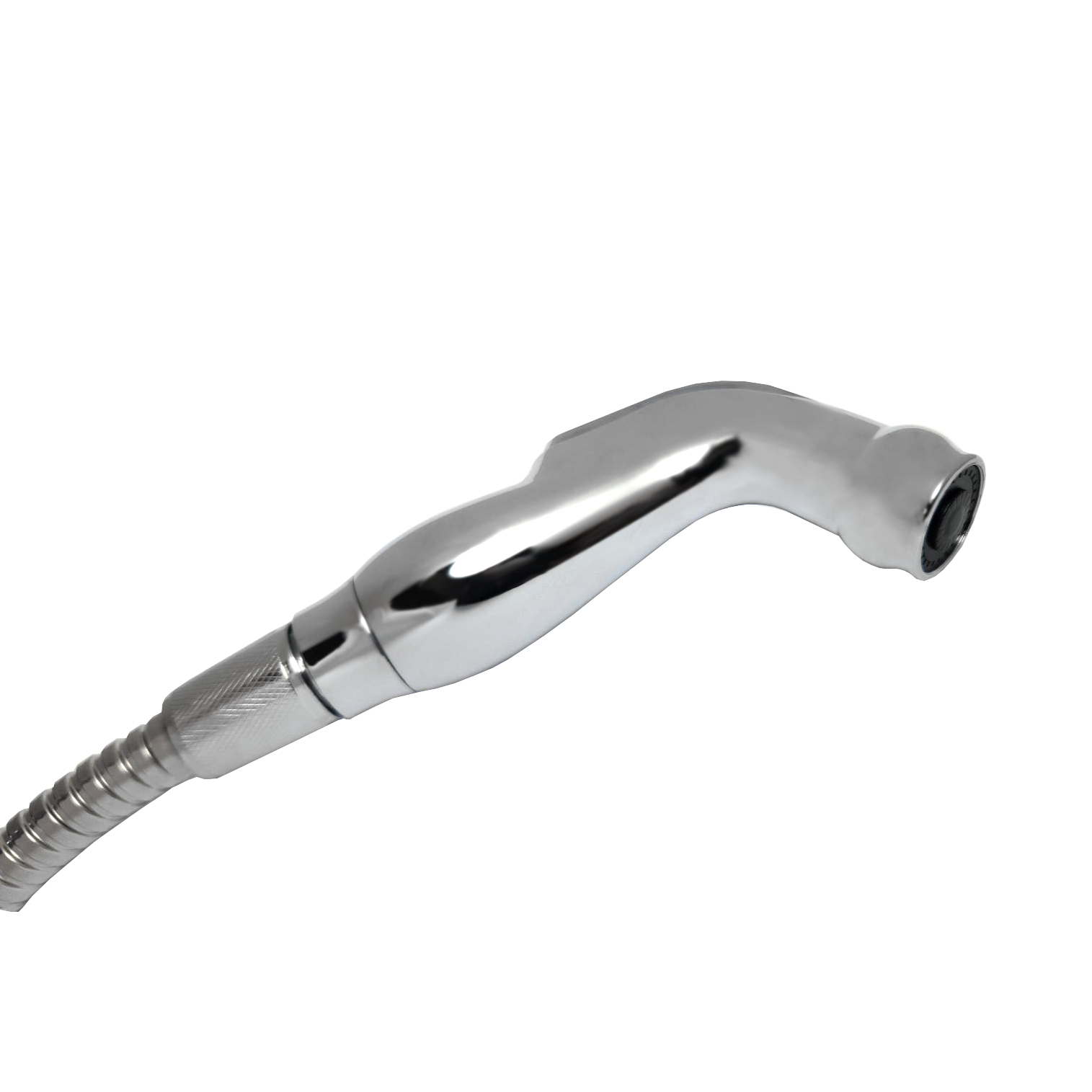 Chrome Plated Bidet Spray Assembly with Wall Mount - Image 2