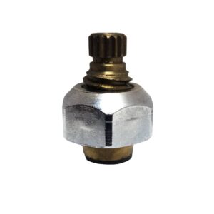 Cold Compression Stem w/ Chrome Bonnet Fits Eljer Lavatory Faucets