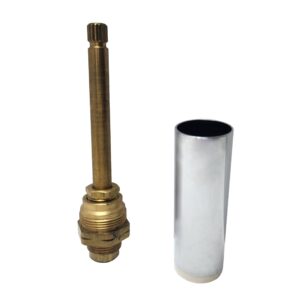 Hot Compression Stem w/ Chrome Sleeve Fits Eljer Faucets