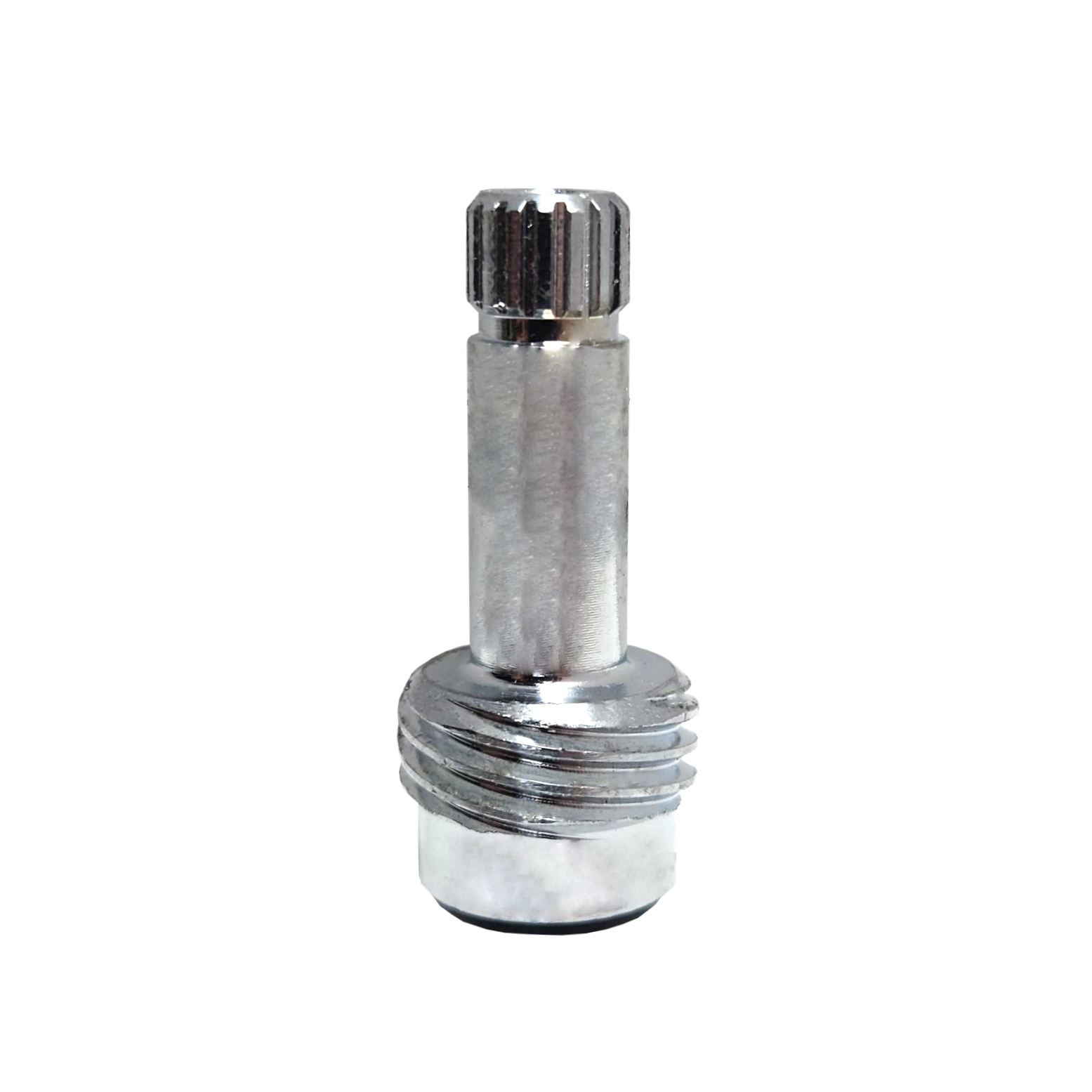 Cold Chrome Compression Stem Fits Milwaukee Faucets