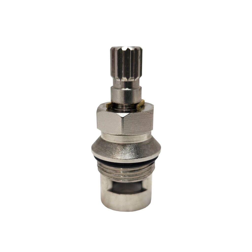 Cold Chrome Ceramic Disc Cartridge Fits Omni Faucets