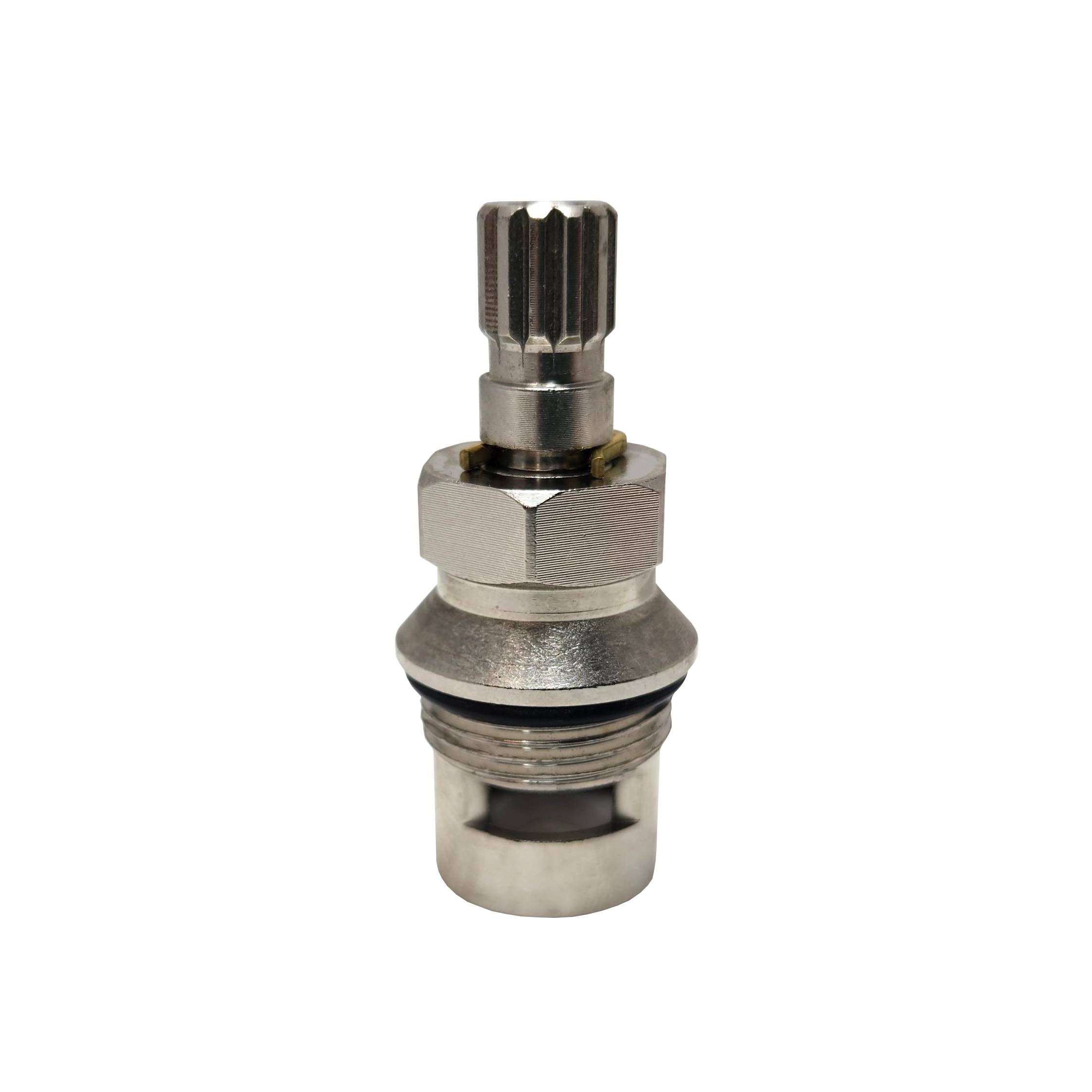 Cold Chrome Ceramic Disc Cartridge Fits Omni Faucets