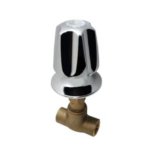 1/2" IPS Tile Stop Valve Fits Price Pfister & Various Other Faucets