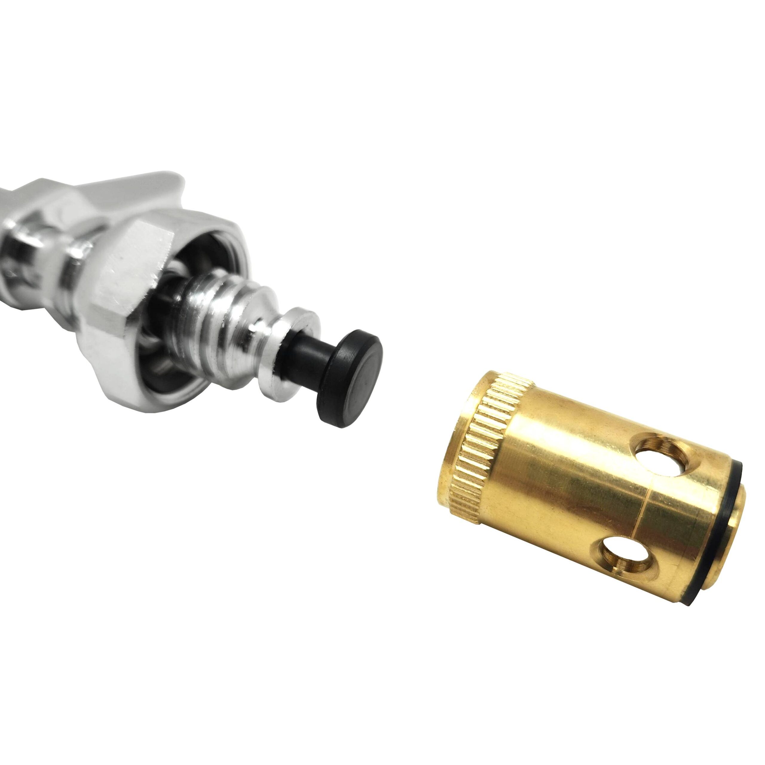 Cold Compression Stem Assembly W/ Spring Check Fits T&S Faucets - Image 2