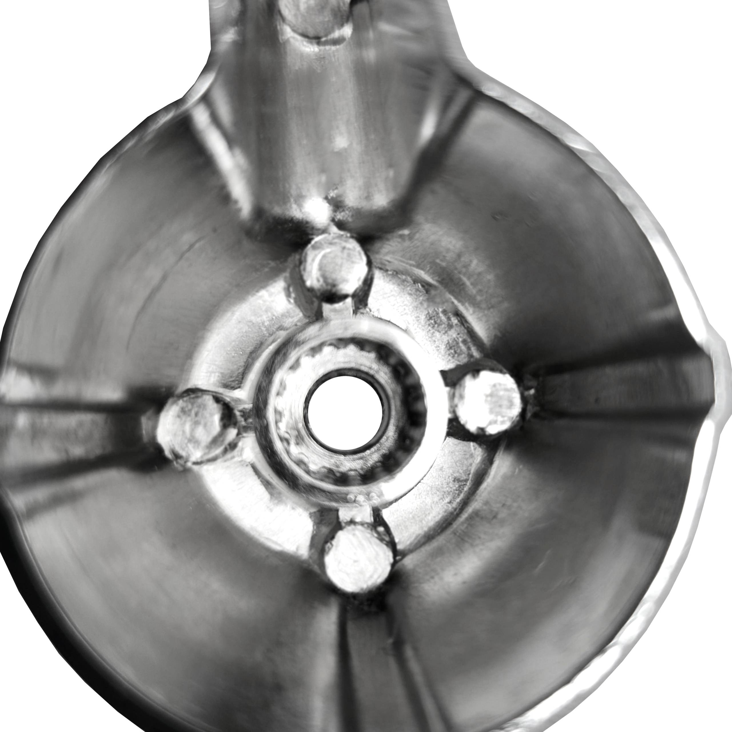 Chrome Lever Hot & Cold Handles Fit Central Faucets - Image 2