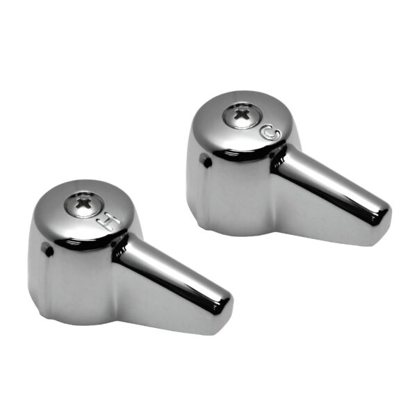 chrome-lever-hot-cold-handles-fit-central-faucets