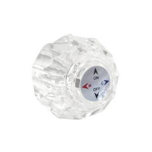 Acrylic Handle w/ Hex Adapter Fits Delta Faucets
